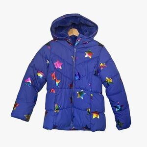 Wonder Nation Blue Star Puffer Jacket